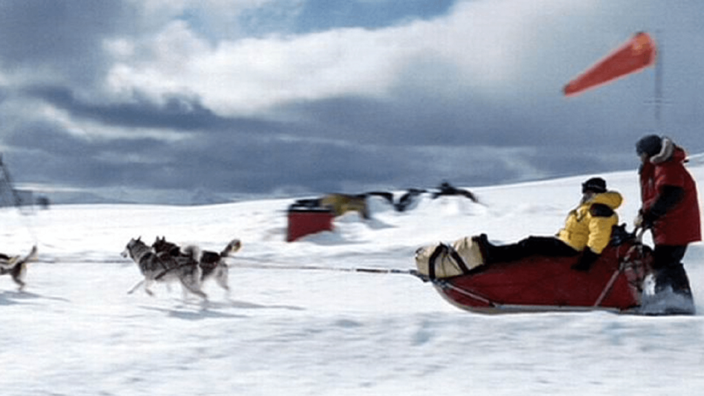 南極でソリをひく犬８頭のシベリアンハスキーと人との絆『南極物語』【犬映画】あらすじ
