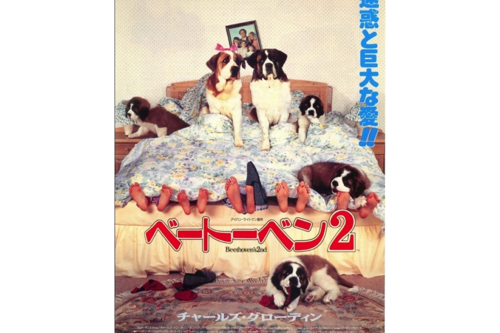 セント バーナード犬 ベートーベン2 恋の予感が 犬映画あらすじ紹介 犬のしつけ ハグ